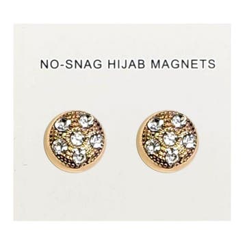 Fako Bijoux - 2x Magnetische Broche Kristal - Hoofddoek, Verzenden, Nieuw