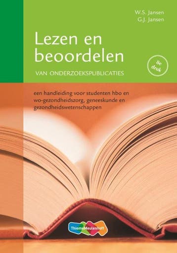 Lezen en beoordelen van onderzoekspublicaties - W.S. Jansen, Verzenden, Zo goed als nieuw, W.S. Jansen