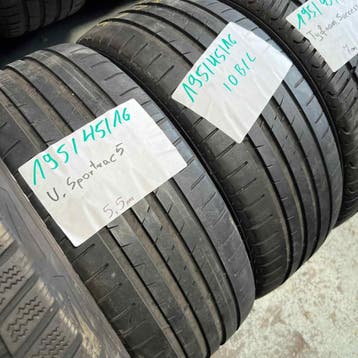 2 x Vredestein Snowtrac 5 195-45-16 Zomerbanden 5,5mm, Gebruikt, 16 inch, Ophalen of Verzenden, Band(en)