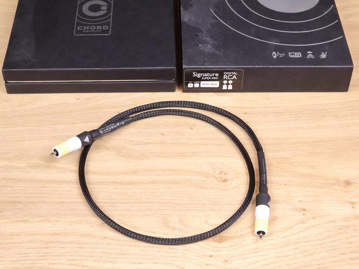 Chord Company Signature Super Aray high end digital audio in, Audio, Tv en Foto, Audiokabels en Televisiekabels, Overige kabels