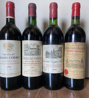 1982 Chateau Grand Corbin Despagne, 1989 Chateau Grand, Nieuw