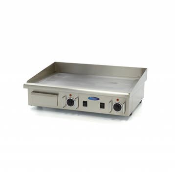 Grillplaat - Glad - 73 cm - incl. Opvangbak - 400V, Verzenden, Nieuw, Tafelgrill