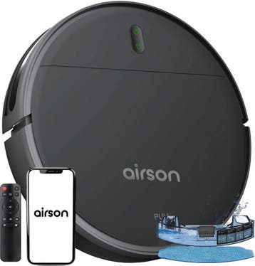 Airson X1 Robotstofzuiger, Verzenden, Nieuw, Robotstofzuiger, Geschikt voor harde vloeren