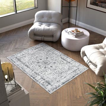 Vintage design vloerkleed Aliya, laagpolig - 120 x 170 cm, Verzenden, Nieuw