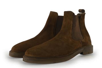 Manfield Chelsea boots in maat 45 Bruin, Kleding | Heren, Schoenen, Manfield, Bruin, Verzenden, Boots