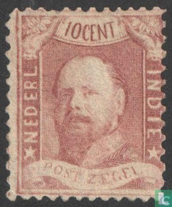 Nederlands-Indië - Koning Willem III - 1868, Verzenden, Postfris