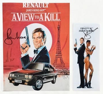 James Bond 007: A View to a Kill - Roger Moore - Lot of x 2, Verzamelen, Nieuw