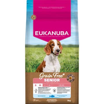 Eukanuba Hondenvoer Droog Grain Free Small/Medium Oceaanv..., Verzenden, Hond