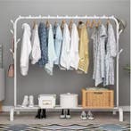 Kledingrek met Schoenenrek – Staande Kapstok 154×43×105 cm, Verzenden, Nieuw