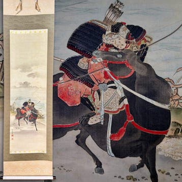 Hiratsuka Gyokko  (Attributed) – Samurai te paard –