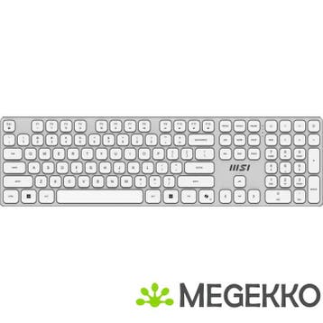 MSI FORGE K210 WIRELESS COMBO WHITE US, Computers en Software, Verzenden, Nieuw, MSI