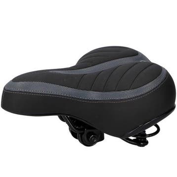 Fietszadel | Dunlop (Gel, Zwart), Verzenden, Nieuw, Dunlop