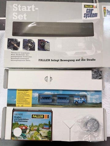 Faller H0 - Modeltreinlandschap (1) - FALLER Start-Set Car, Nieuw