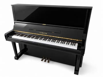 Yamaha U3A (1987), Verzenden, Zo goed als nieuw, Zwart