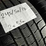 2 x Michelin Pilot Alpin 245-50-18 100HWinterbanden 5,5mm, 18 inch, Band(en), Personenwagen, Gebruikt