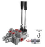 Hydraulisch Stuurventiel met 2 Spoelen –45 l/min- SPH330027, Ophalen of Verzenden, Nieuw
