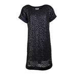 Verysimple • zwarte pailletten jurk • XS (IT40), Kleding | Dames, Jurken, Verzenden, Nieuw, Maat 34 (XS) of kleiner, Verysimple