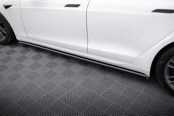 Maxton Side skirts diffusers V.2 Tesla Model S Plaid Mk1, Verzenden, Nieuw