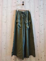 100% linnen broek met elastische talie - brede pijpen -, Kleding | Dames, Tops, Nieuw