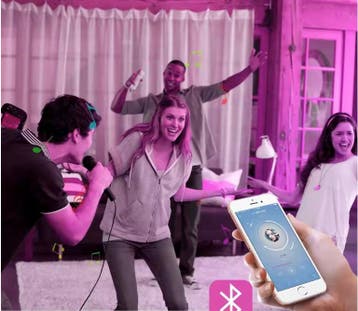 RGB LED Plafondlamp Bluetooth Speaker Dimbaar App Bediening, Verzenden, Nieuw
