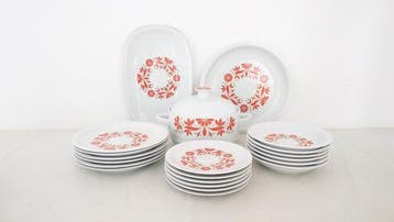 Bavaria, Schumann - Eetservies voor 6 (21) - Space Age -