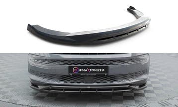 Voorspoiler V.1 Volkswagen Multivan T7 Maxton Glans Zwart, Auto-onderdelen, Ophalen of Verzenden, Nieuw