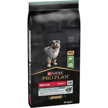Pro Plan Medium Puppy Sensitive Digestion Lam 12kg, Verzenden, Hond