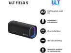 Sony -  Ult Field 5 Bluetooth-speaker  - Zwart, Audio, Tv en Foto, Luidsprekers, Verzenden, Nieuw, Overige typen, Sony
