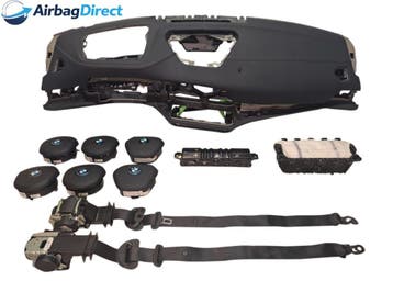 Airbag set Dashboard met stiksel BMW 3 G20 G21 G22, Gebruikt, BMW