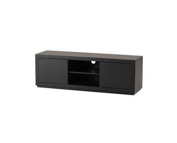 TV-meubel Piero 150 cm - Zwart | Meubelplaats, Ophalen of Verzenden, Nieuw