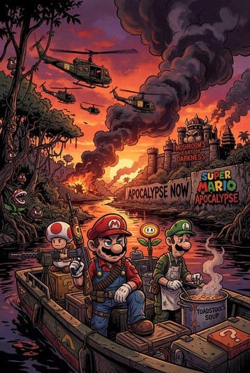 CREATIVE_HUB - Mario & Friends in Apocalypse Now, Nieuw