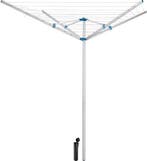 2dekans | TecTake Droogmolen - 150 x 150 x 196 cm, Tuin en Terras, Droogmolens en Wasrekken, Ophalen of Verzenden, Zo goed als nieuw
