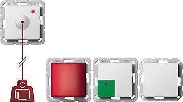 Gira noodset systeem 55 zuiver wit - 291403, Verzenden, Nieuw