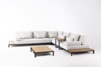 Hoek Loungeset - Maui - Datho Outdoor - Antraciet, Verzenden, Nieuw