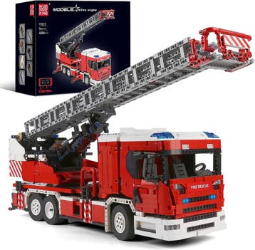 Mould King 17022 Brandweerauto (Voertuigen, Modelbouwsets), Verzenden, Nieuw