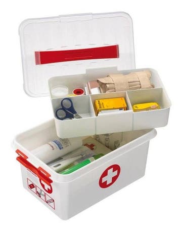 Sunware Q-Line First Aid Box met Deksel 6 Liter, Doe-het-zelf en Verbouw, Ophalen of Verzenden, Nieuw