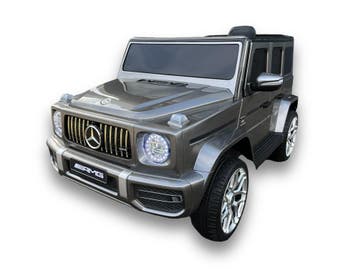 Mercedes G63 AMG, 12 volt kinderauto met Lithium accu, rubbe, Ophalen of Verzenden, Nieuw