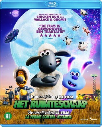 Shaun Het Schaap: Het Ruimte Schaap - Blu-Ray, Verzenden, Nieuw in verpakking