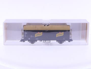 Schaal H0 Fleischmann 5343 gesloten goederenwagon Schwep..., Gelijkstroom, Fleischmann, Wagon, Ophalen of Verzenden