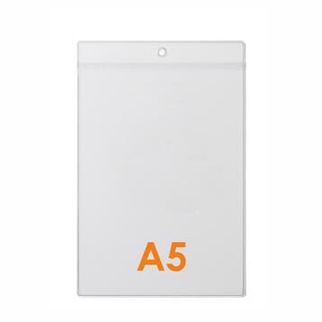 A5 Kaarthouder / Badgehouder - Type PHS-A5-Staand