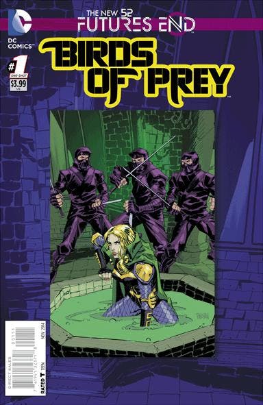 Birds Of Prey: Futures End 3D Lenticular Cover, Boeken, Strips | Comics, Nieuw, Ophalen of Verzenden