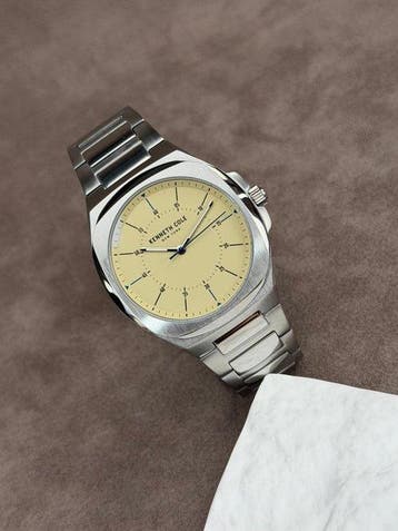 Kenneth Cole - Yellow Dial - Zonder minimumprijs -, Nieuw