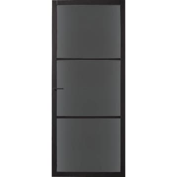 Skantrae binnendeur SSL4003 83x201,5 (Zwart, Stomp), 80 tot 100 cm, Binnendeur, Nieuw, Ophalen of Verzenden