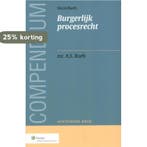 Compendium van het burgerlijk procesrecht 9789013085778, Verzenden, Gelezen, ... Stein