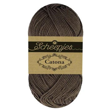 Scheepjes Catona 50 gram - 111 cocoa bean - Katoen Garen, Ophalen of Verzenden, Nieuw