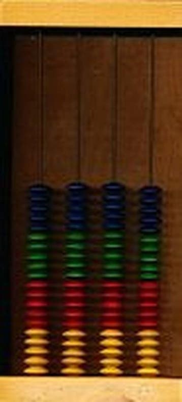 Telraam Abacus liggend model (zie omschrijving), Verzenden, Nieuw