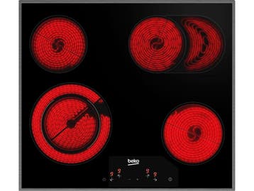 Beko BBSM12320X - Keramische kookplaat - 4 kookzones -, Witgoed en Apparatuur, Verzenden, Nieuw