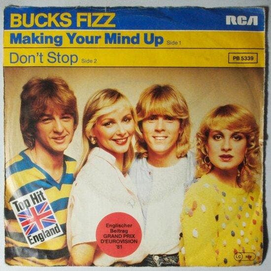 Bucks Fizz - Making your mind up - Single, Cd's en Dvd's, Vinyl Singles, Verzenden