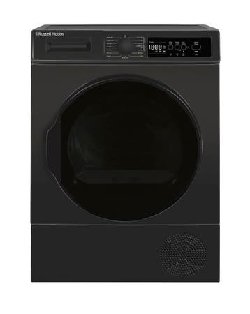 Russell Hobbs RH8HPTD1E12AN - Warmtepompdroger - 8 kg - 65, Ophalen of Verzenden, Nieuw, Voorlader, 85 tot 90 cm