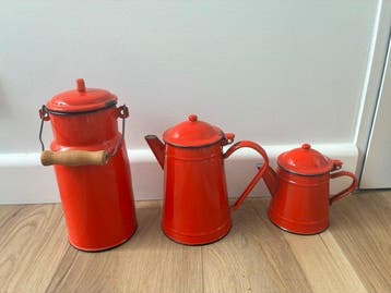 Tafelservies (3) - Emaille, Antiek en Kunst